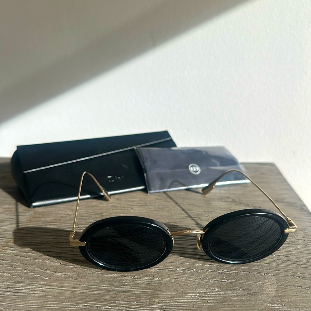 Authentic Dior oval acetate sunglasses